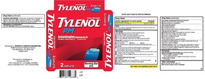 Label (Tylenol Pm 2 Tablets)